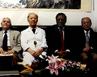 Professor Fang Heqian, Professor Chen Wenbo and Ambassador of Tunisia, Fiji