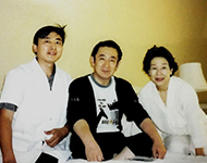 Dr. Li Guofu and Mr. Ryutaro Hashimoto and his wife